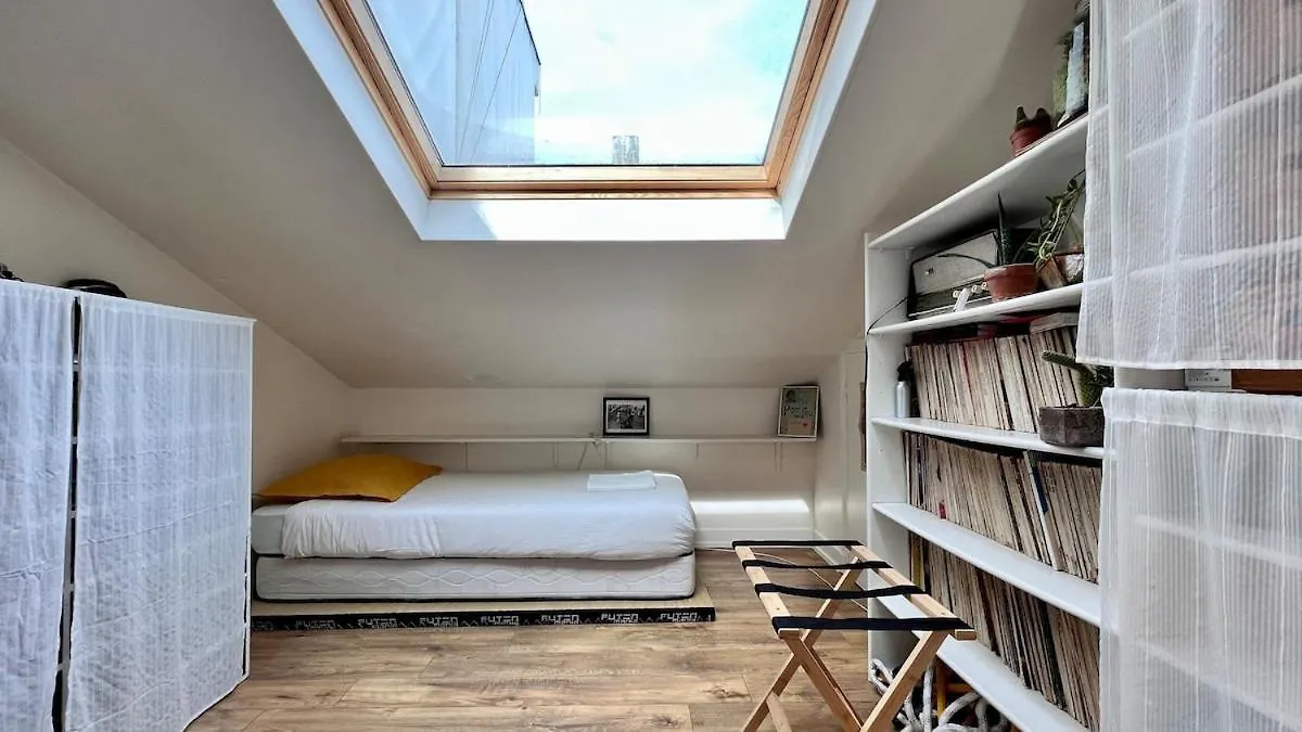 Large, Quiet, Familial Top Floor Duplex Paris Apartment