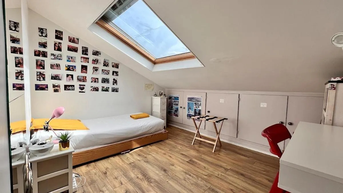 Large, Quiet, Familial Top Floor Duplex Paris Apartment