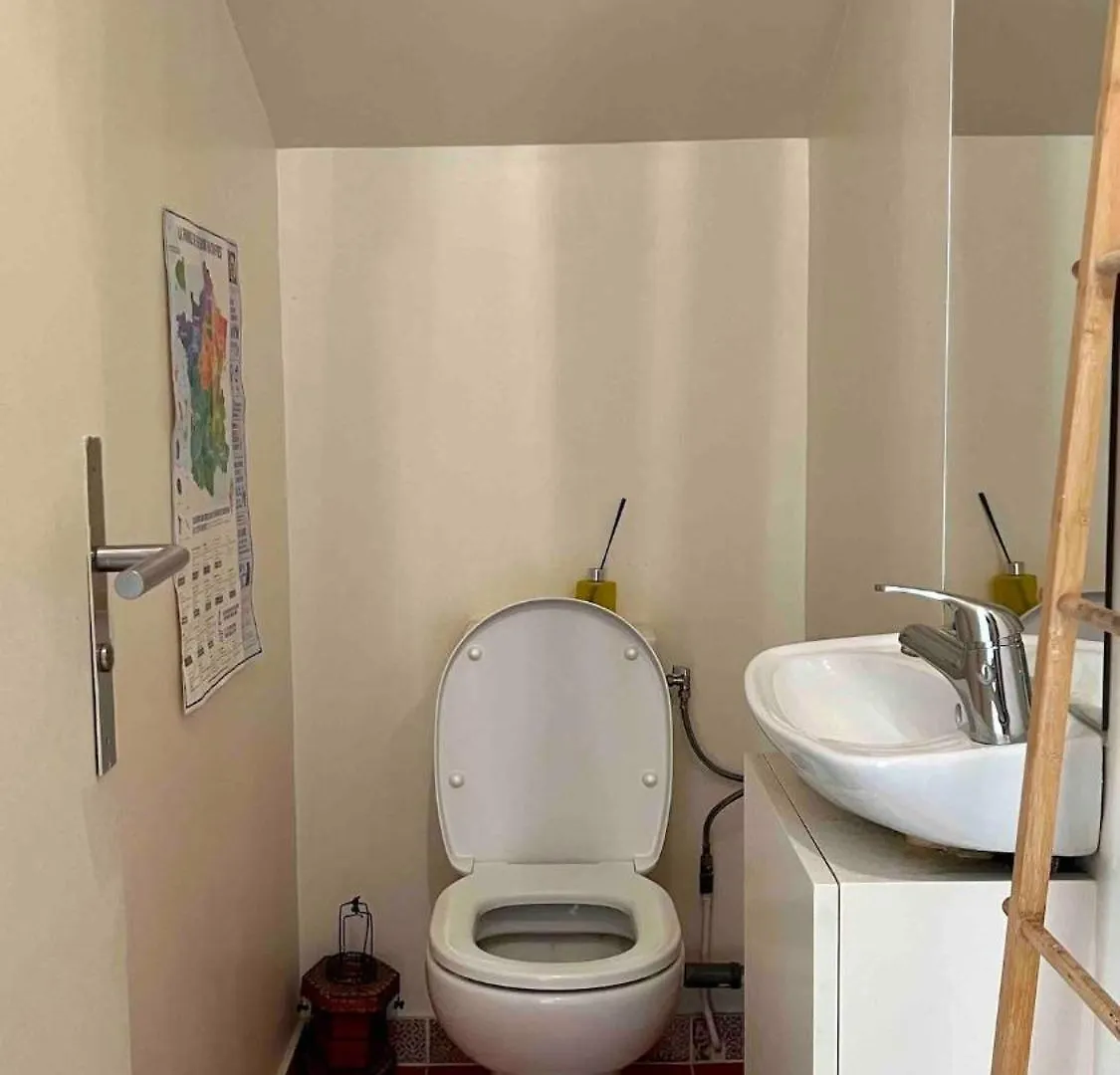Large, Quiet, Familial Top Floor Duplex Paris France